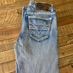 Rock & Roll Denim mens jeans. Bootcut size 32X34.